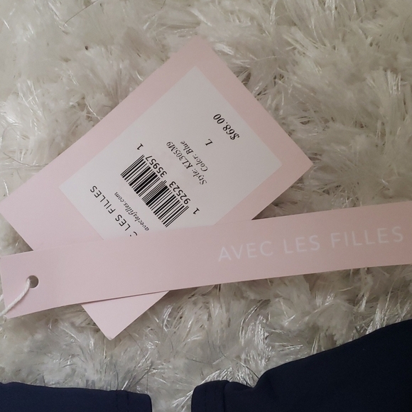 AVEC les filles two peices lace swimsuit size L NWT - Picture 3 of 3